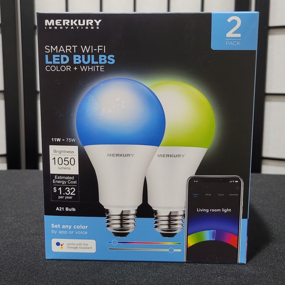 Mercury Smart Wi-Fi LED Bulbs